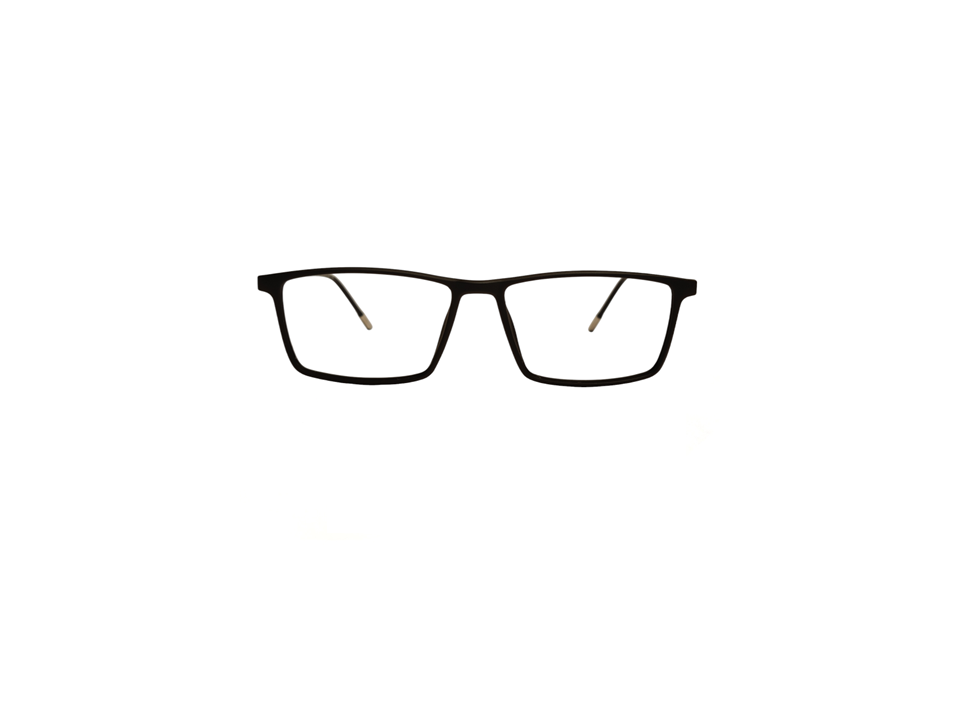 Edifice Rectangle Matt black Unisex Eyewear NPS1111 56/16-140