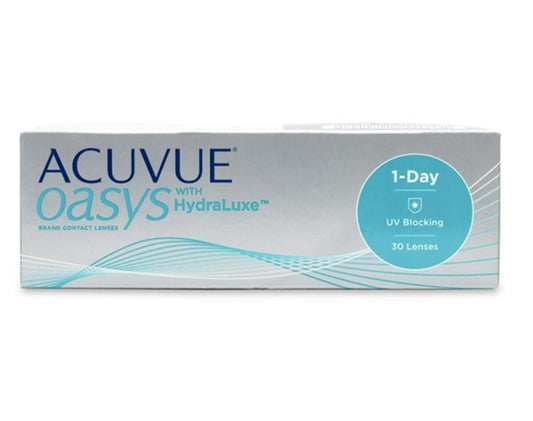 1-Day Acuvue Oasys Daily Disposable Spherical Contact Lenses (30 lenses box)