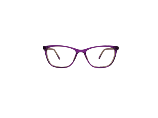 Pacex Women's Purple Cat eye Frame pa9020 50-16-140 c5