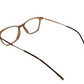 Norton Womens Transparent Brown Unisex Eyewear 21107 49/17-143 c4