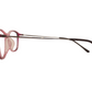 F-tRack Cat Eye Pink Transparent Women's Frame a2075 51-18-142 Frame