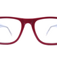 Creyons Unisex Wayfarer c 6128 53-21-150 Red Frame