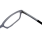 Page 4 Maze 52-19-145 White Curved Rectangle Unisex Prescription Eyewear