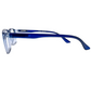 Eyrus 3334 50-18-140 Transparent and blue Unisex Square Prescription Eyewear