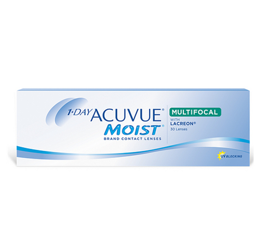 1 day Acuvue Moist Multifocal Daily Disposable Contact Lens (30 lenses box)