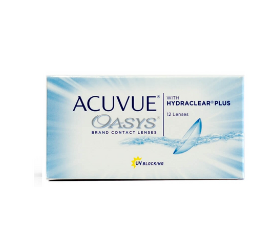 Acuvue Oasys Weekly Disposable Spherical Contact Lenses (12 lenses)