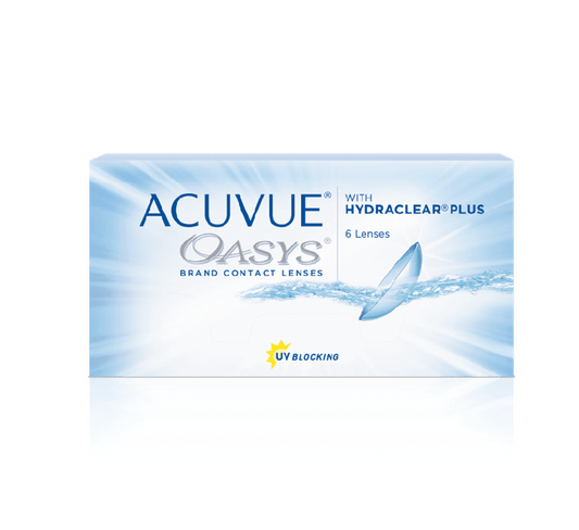 Acuvue Oasys Weekly Disposable Spherical Contact Lenses (6 lenses)