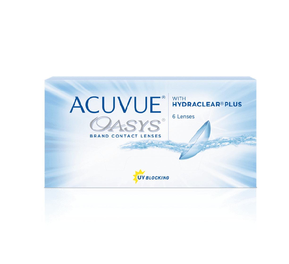 Acuvue Oasys Weekly Disposable Spherical Contact Lenses (6 lenses)