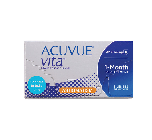 Acuvue Vita Monthly Disposable Contact Lens for Astigmatism (6 lenses box)