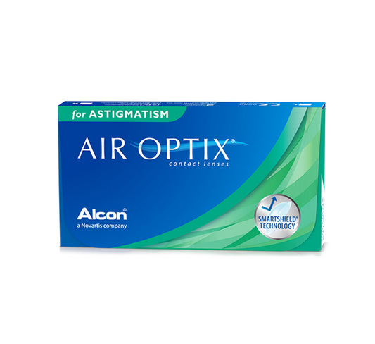 Air Optix plus Hydraglyde FOR ASTIGMATISM Monthly Disposable contact lenses (6 lenses box)