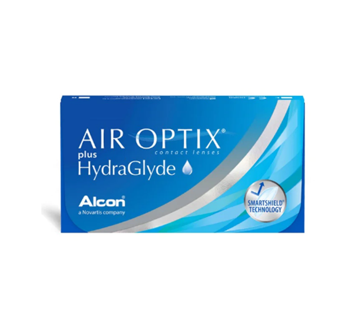 Air Optix plus Hydraglyde Monthly Disposable Spherical contact lenses (6 lenses box)