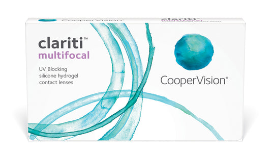 Clariti Multifocal Monthly Disposable Silicone Hydrogel Contact Lenses (6 lenses)