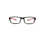 NIK Rectangle Sports Unisex Matt Black and Matt red Frame tr90 NK3506 54-18-134 C1-1