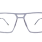 Ocean xc - 19616 53-15-142 Transparent Aviator Unisex tr90 Eyeglasses