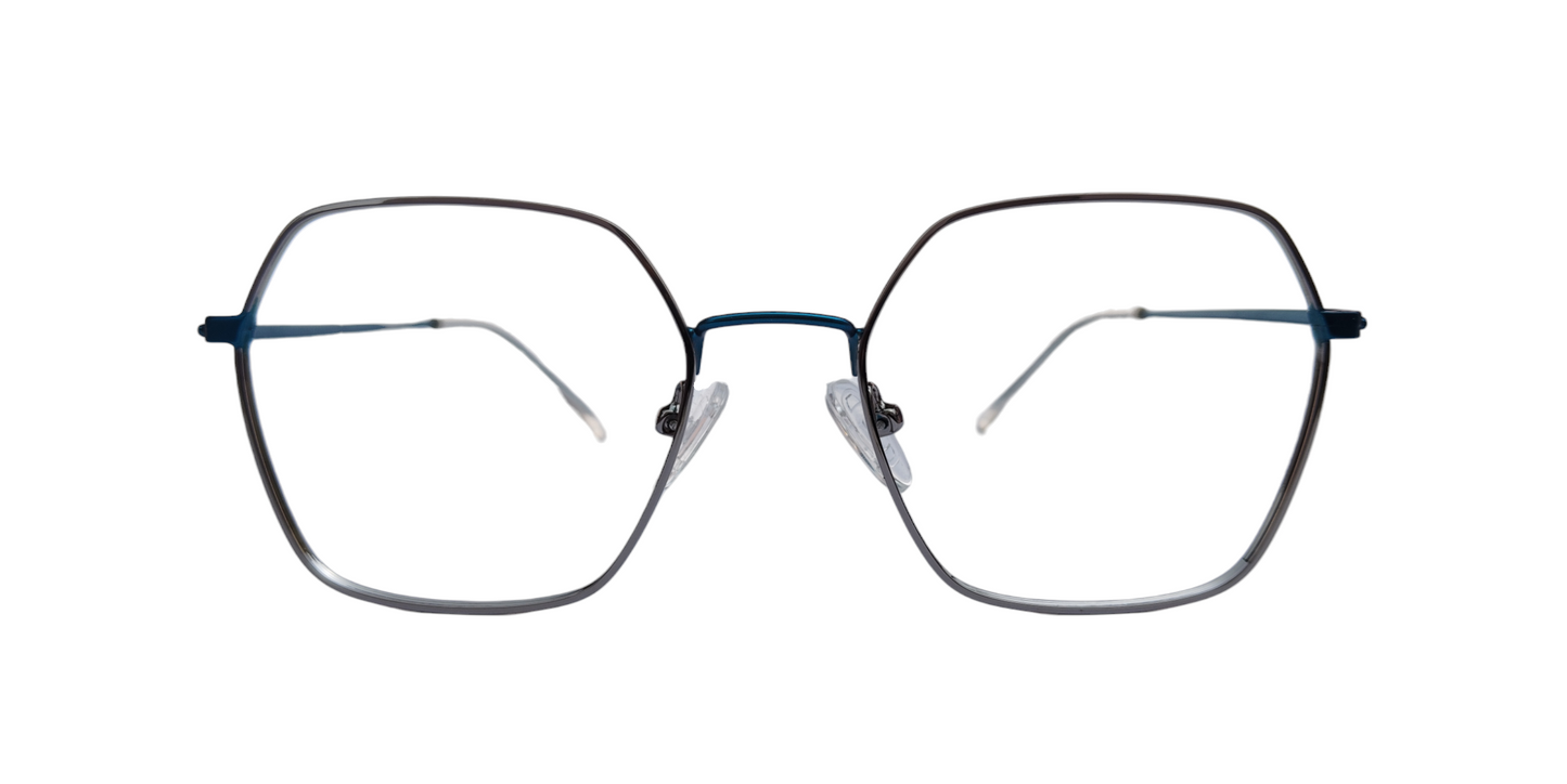 page 4 solace 507 50-18-143 unisex Silver and blue Prescription Eyewear