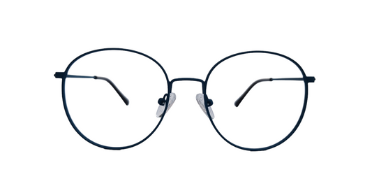 Page 4 solace 509 50-17-142 unisex round matte blue prescription eyewear