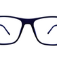 Scott SC 5566 Matt blue Rectangle Clip on Frame