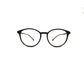 Oval Unisex Full View Black Round Frame 2385 53/18/149