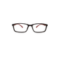 Transmit Unisex Matte Black and Matte Red Rectangle/narrow Frame TM-251 53-16 142 C2