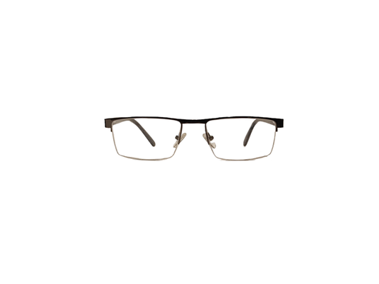 Unflappable Unisex Black Half frame 6803 54-17-140